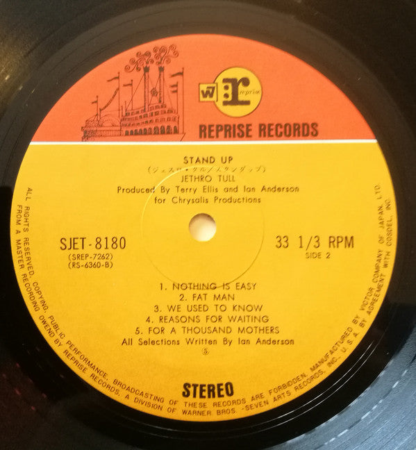 Jethro Tull - Stand Up (Vinyl, LP, Album, Stereo)