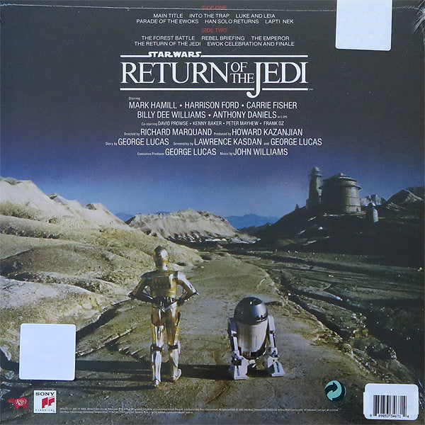 John Williams (4) - Star Wars / Return Of The Jedi - The Original Motion Picture Soundtrack (Vinyl, LP) Very Good Plus (VG+) / Very Good (VG)