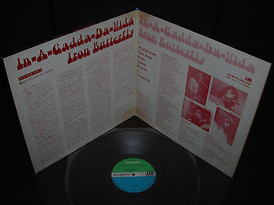 Iron Butterfly - In-A-Gadda-Da-Vida (Vinyl, LP, Album, Stereo)