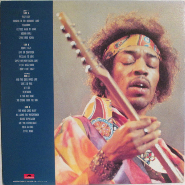 Jimi Hendrix - Best Of Jimi Hendrix (2xVinyl, LP, Compilation) Near Mint (NM or M-) / Very Good Plus (VG+)