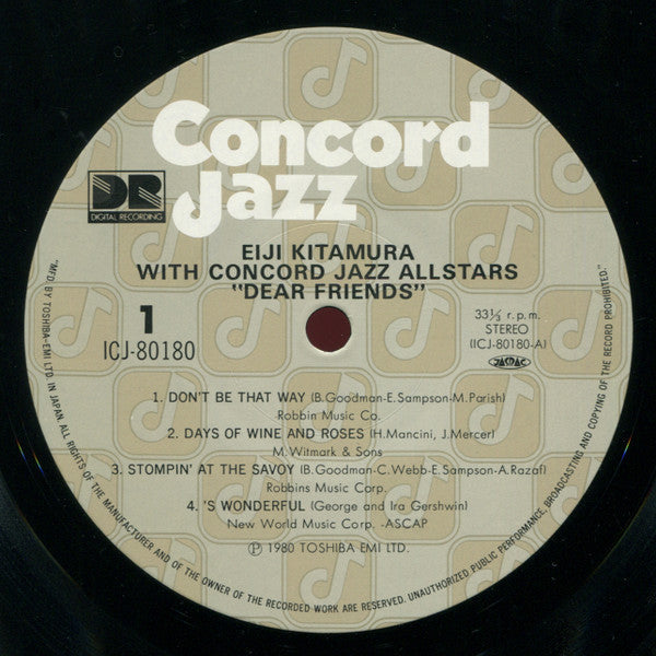Eiji Kitamura - Dear Friends (Vinyl, LP, Album)