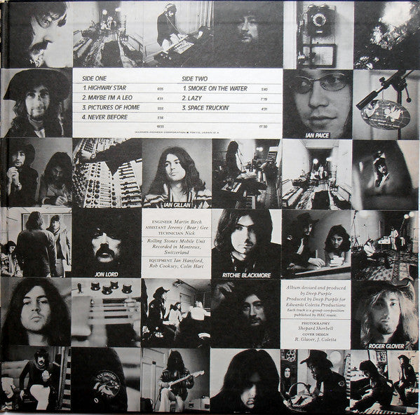 Deep Purple - Machine Head (Vinyl, LP, Album, Limited Edition, Reissue) Very Good (VG) / Good Plus (G+)