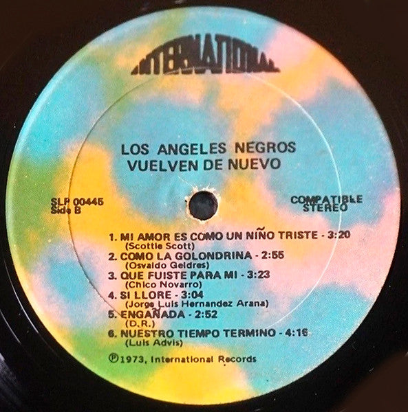 Los Angeles Negros - Vuelven De Nuevo (Vinyl, LP, Album) Good Plus (G+) / Very Good (VG)