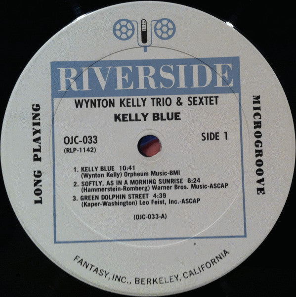 Wynton Kelly - Kelly Blue (Vinyl, LP, Album, Reissue) Very Good Plus (VG+) / Very Good Plus (VG+)