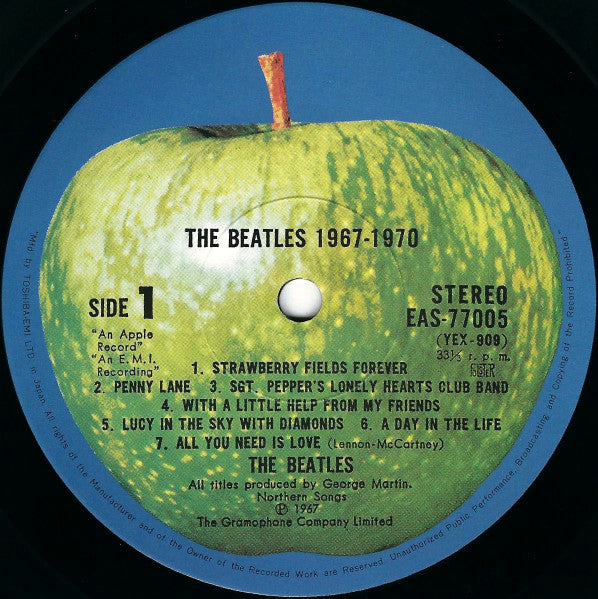 The Beatles - 1967-1970 = 1967年~1970年 (Vinyl, LP, Compilation, Reis...
