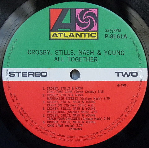 Crosby, Stills, Nash & Young - All Together (Vinyl, LP, Compilation...