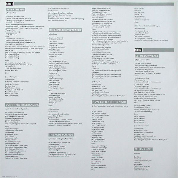 Roger Daltrey - Under A Raging Moon (Vinyl, LP, Album) Very Good Plus (VG+) / Good Plus (G+)