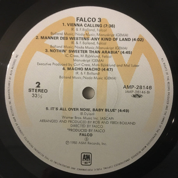 Falco - Falco 3 (Vinyl, LP, Album)