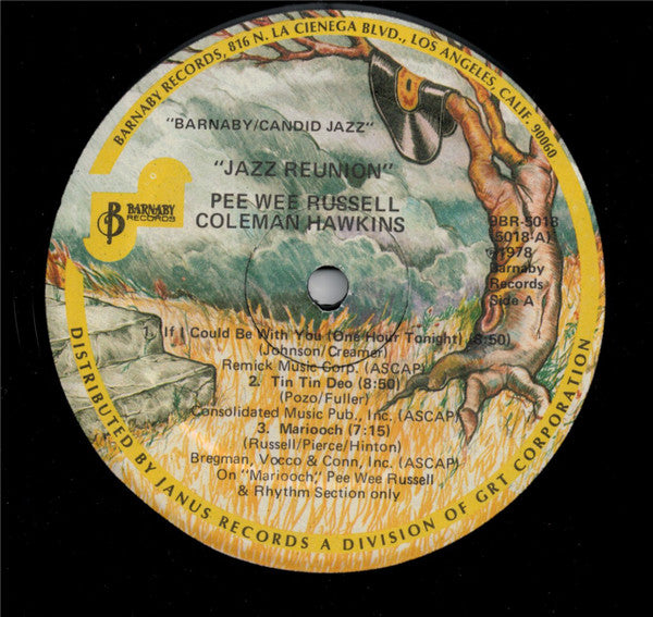 Pee Wee Russell - Jazz Reunion (Vinyl, LP, Album, Reissue, Stereo) Very Good (VG) / Very Good (VG)