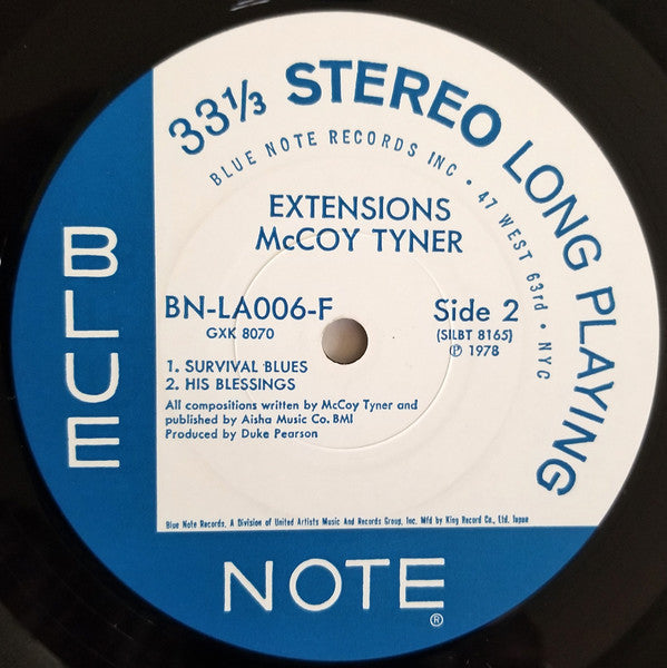 McCoy Tyner - Extensions (Vinyl, LP, Album, Reissue)