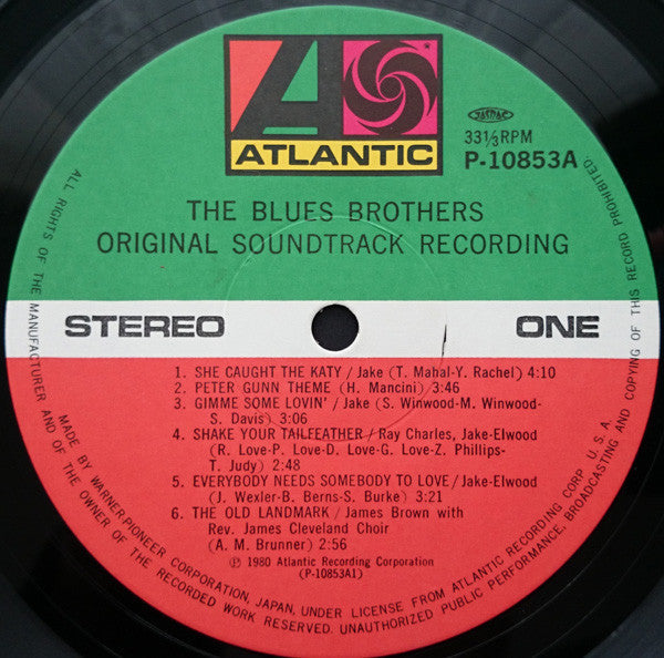 The Blues Brothers - The Blues Brothers (Original Soundtrack Record...