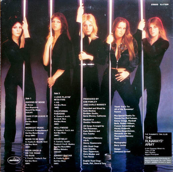 The Runaways - Queens Of Noise = クイーン・オブ・ノイズ ザ・ランナウェイズ II (Vinyl, L...