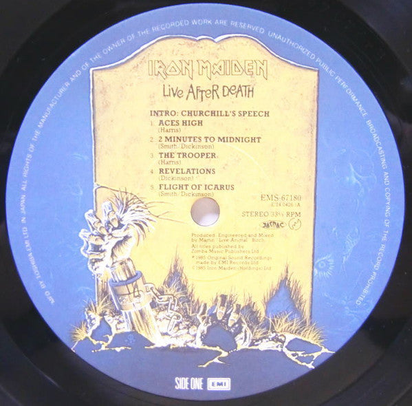 Iron Maiden - Live After Death (Vinyl, LP, Album, Limited Edition)
