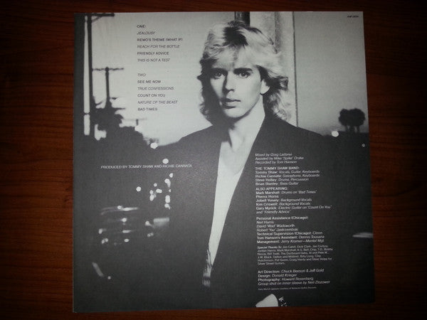 Tommy Shaw - What If (Vinyl, LP, Album) Near Mint (NM or M-) / Near Mint (NM or M-)