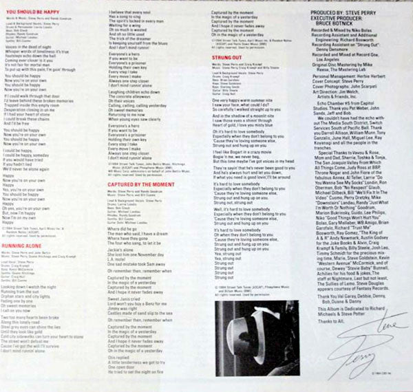 Steve Perry - Street Talk (Vinyl, LP, Album)
