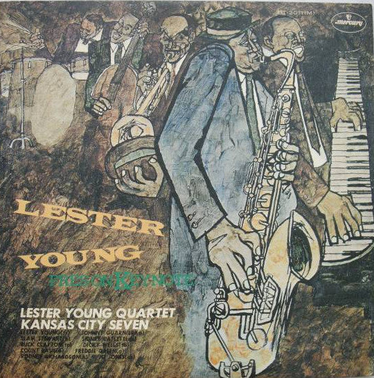 Lester Young - Pres On Keynote (Vinyl, LP, Compilation, Mono)
