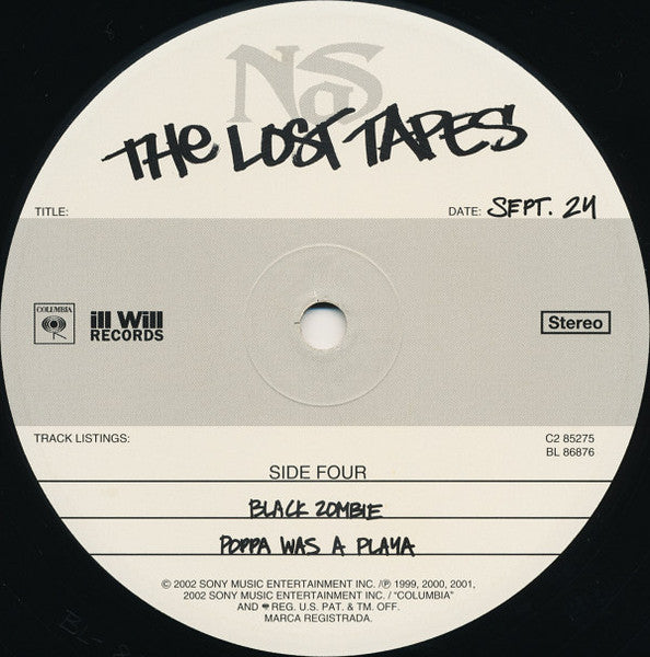 Nas - The Lost Tapes (2xVinyl, LP, Album) Very Good (VG) / Very Good (VG)