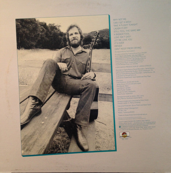 Fred Knoblock - Why Not Me (Vinyl, LP, Album, Stereo) Very Good Plus (VG+) / Very Good (VG)