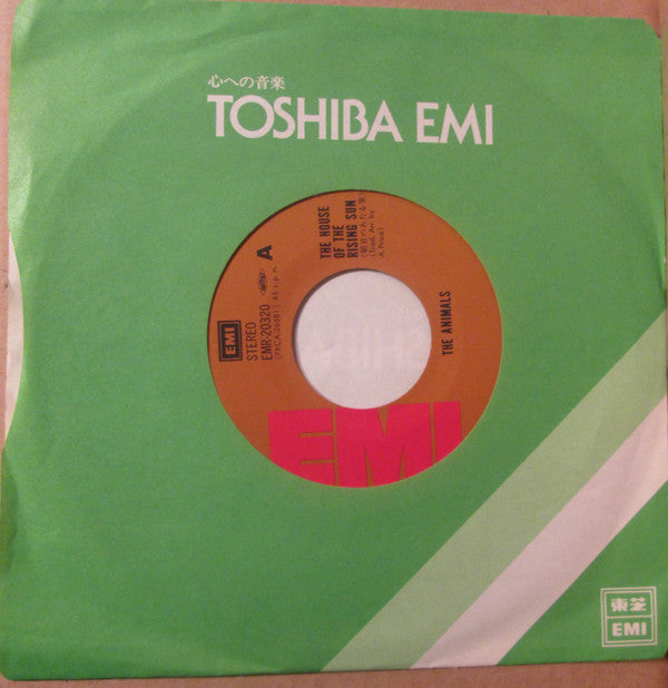The Animals - The House Of The Rising Sun / Boom Boom (Vinyl, 7", 45 RPM, Single) Near Mint (NM or M-) / Near Mint (NM or M-)