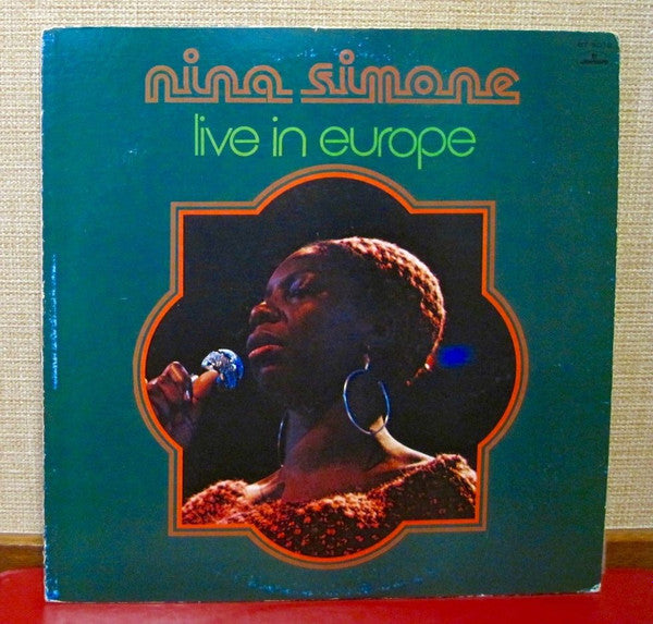 Nina Simone - Live In Europe (Vinyl, LP, Album, Reissue) Very Good (VG) / Very Good (VG)