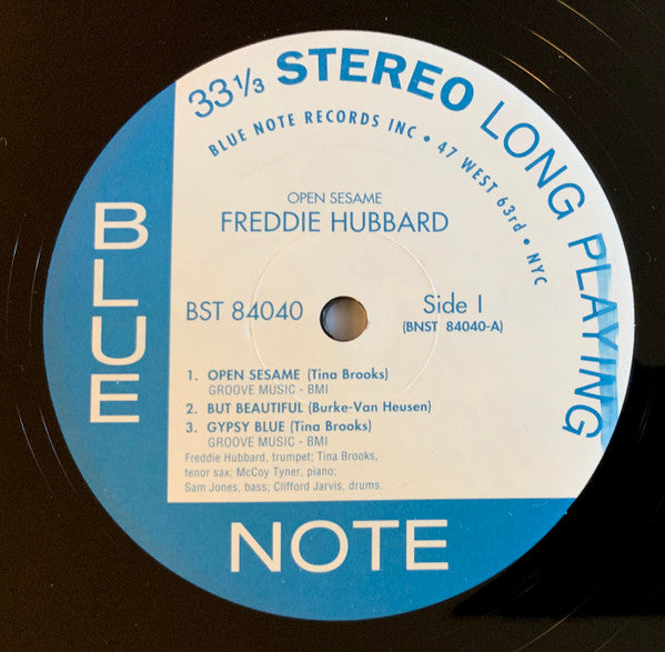 Freddie Hubbard - Open Sesame (Vinyl, LP, Album, Reissue, Stereo) Very Good Plus (VG+) / Very Good Plus (VG+)