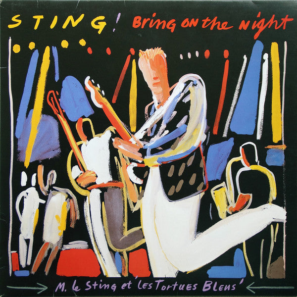 Sting - Bring On The Night (Vinyl, LP, Album, Stereo)