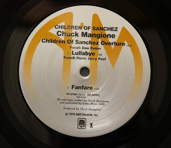 Chuck Mangione - Children Of Sanchez (2xVinyl, LP, Album, Reissue, Remastered) Near Mint (NM or M-) / Near Mint (NM or M-)