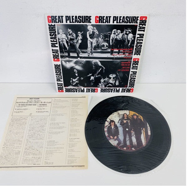 The Young & Moody Band - Great Pleasure (Vinyl, 12", EP) Very Good (VG) / Very Good (VG)