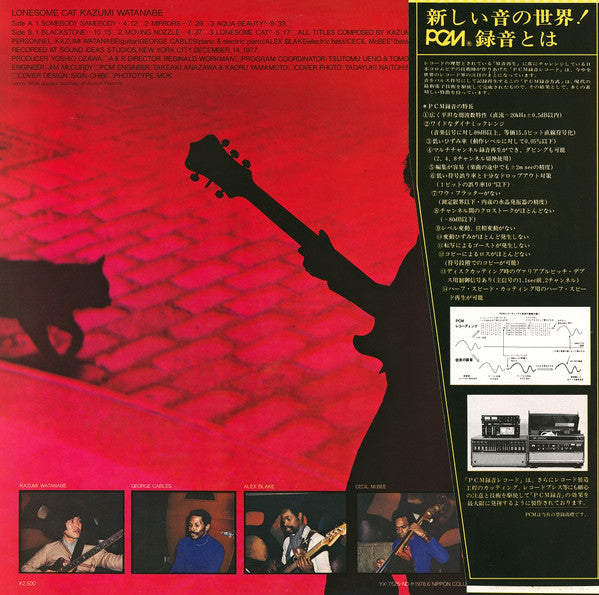 Kazumi Watanabe - Lonesome Cat (Vinyl, LP, Album)
