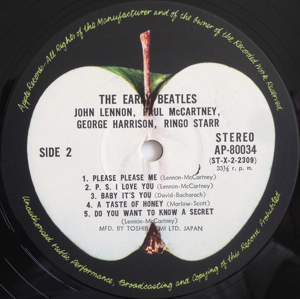 The Beatles - The Early Beatles (Vinyl, LP, Album, Compilation, Rei...