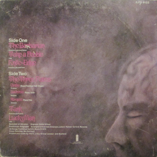 Emerson, Lake & Palmer - Emerson, Lake & Palmer (Vinyl, LP, Album, Repress, Stereo) Very Good (VG) / Very Good (VG)