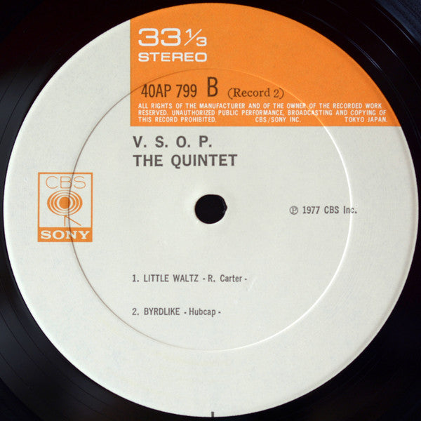 The V.S.O.P. Quintet - The Quintet (2xVinyl, LP, Album) Very Good Plus (VG+) / Very Good Plus (VG+)
