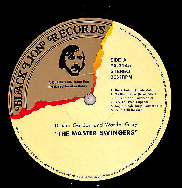Dexter Gordon - The Master Swingers! (Vinyl, LP, Album, Reissue, Mono)