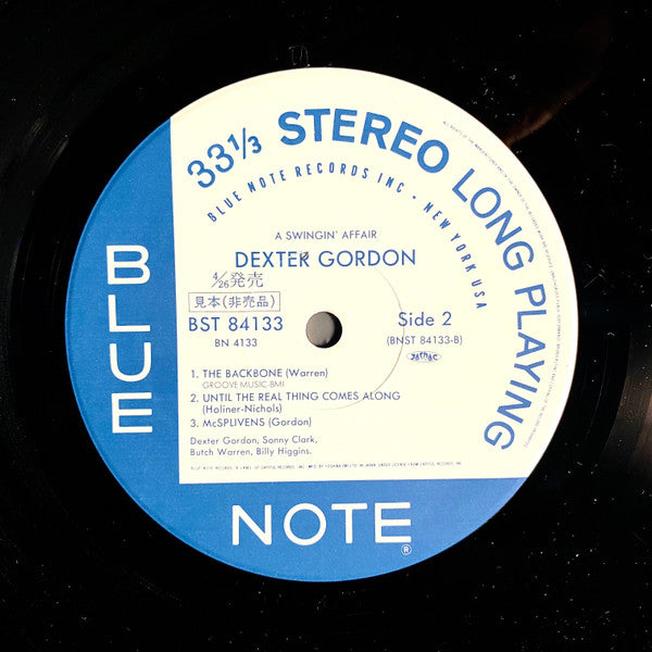 Dexter Gordon - A Swingin' Affair (Vinyl, LP, Album, Limited Edition, Reissue, Stereo) Near Mint (NM or M-) / Near Mint (NM or M-)