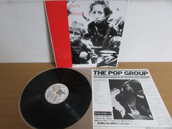The Pop Group - For How Much Longer Do We Tolerate Mass Murder? (Vinyl, LP, Album, Reissue) Very Good Plus (VG+) / Very Good (VG)