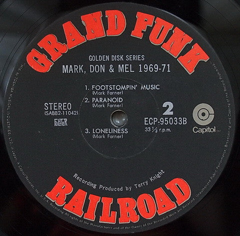 Grand Funk Railroad - Mark, Don & Mel 1969-71 (Vinyl, LP, Compilation)