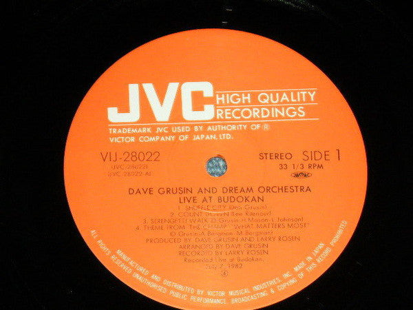 Dave Grusin - Live At Budokan (Vinyl, LP, Album)