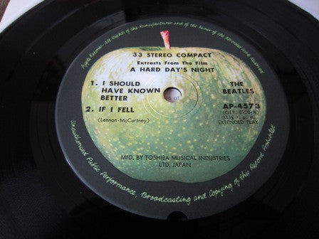 The Beatles - Extracts From The Film A Hard Day's Night (Vinyl, 7",...