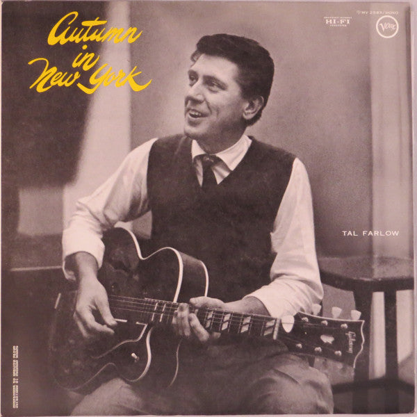 Tal Farlow - Autumn In New York (Vinyl, LP, Album, Reissue, Mono) Very Good (VG) / Very Good (VG)