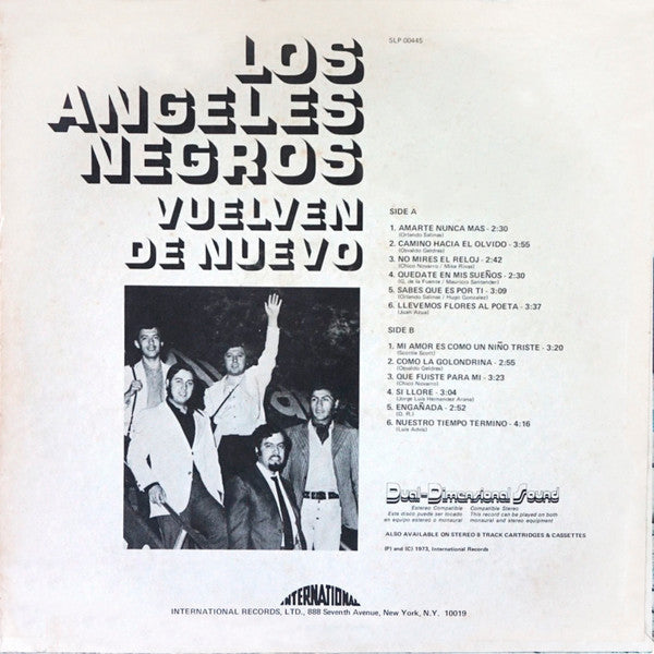 Los Angeles Negros - Vuelven De Nuevo (Vinyl, LP, Album) Good Plus (G+) / Very Good (VG)