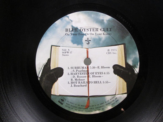 Blue Öyster Cult - On Your Feet Or On Your Knees (2xVinyl, LP, Album) Very Good Plus (VG+) / Very Good Plus (VG+)
