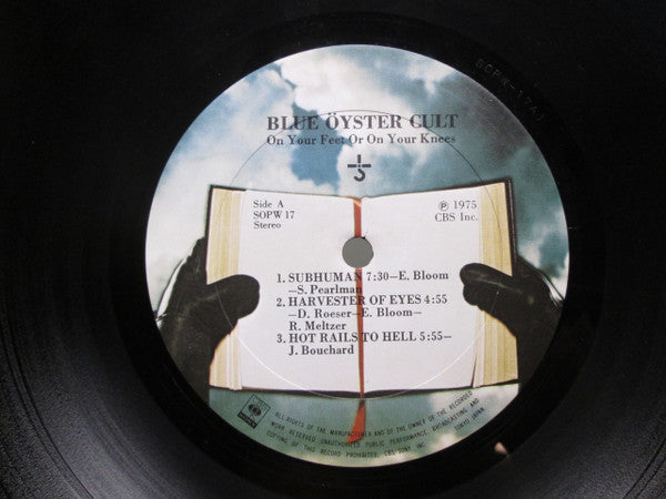 Blue Öyster Cult - On Your Feet Or On Your Knees (Vinyl, LP, Album)