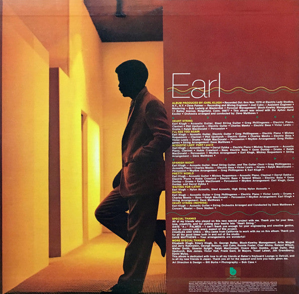 Earl Klugh - Heart String (Vinyl, LP, Album) Very Good (VG) / Very Good Plus (VG+)