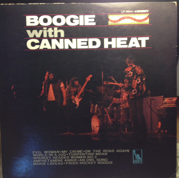 Canned Heat - Boogie With Canned Heat (Vinyl, LP, Album, Stereo) Very Good Plus (VG+) / Good Plus (G+)