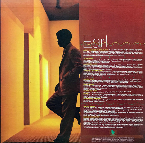 Earl Klugh - Heart String (Vinyl, LP, Album) Very Good Plus (VG+) / Very Good Plus (VG+)