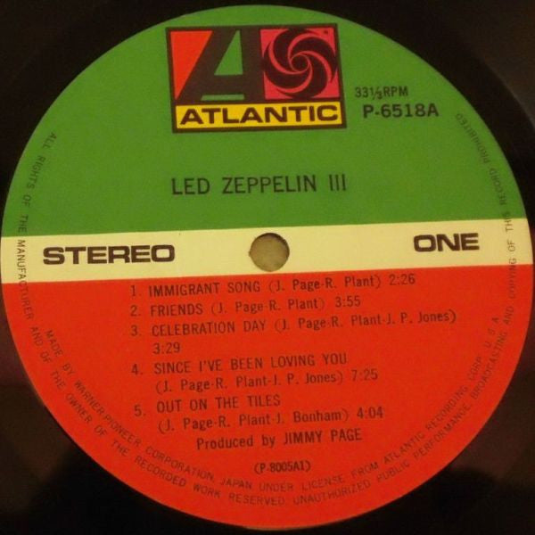 Led Zeppelin - Led Zeppelin III = レッド・ツェッペリン III (Vinyl, LP, Album,...