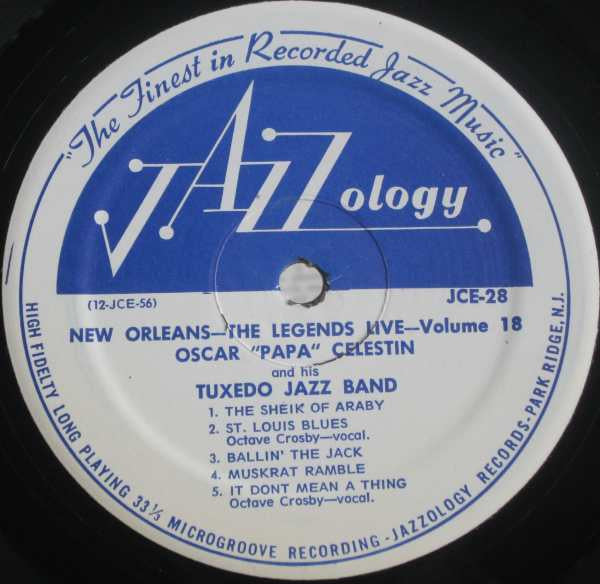 Papa Celestin And His New Orleans Ragtime Band - Papa Celestin And His New Orleans Ragtime Band (Vinyl, LP, Album) Very Good (VG) / Very Good Plus (VG+)