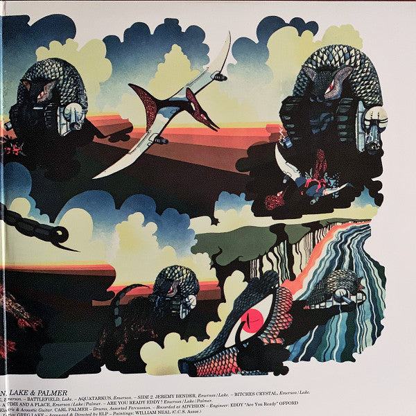 Emerson, Lake & Palmer - Tarkus (Vinyl, LP, Album, Limited Edition, Numbered, Reissue, Remastered, Stereo) Mint (M) / Mint (M)