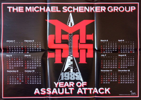 The Michael Schenker Group - Assault Attack (Vinyl, LP, Album, Limi...