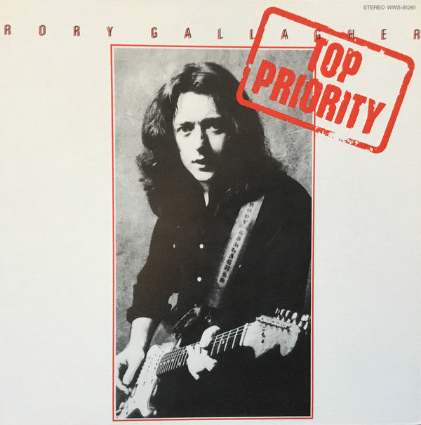 Rory Gallagher - Top Priority (Vinyl, LP, Album) Very Good Plus (VG+) / Very Good Plus (VG+)